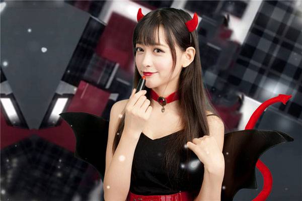 Cosplay福利/桥本环奈小恶魔造型神还原COS