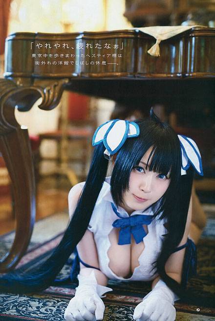 Cosplay福利/日本清纯coser赫斯缇雅福利cos