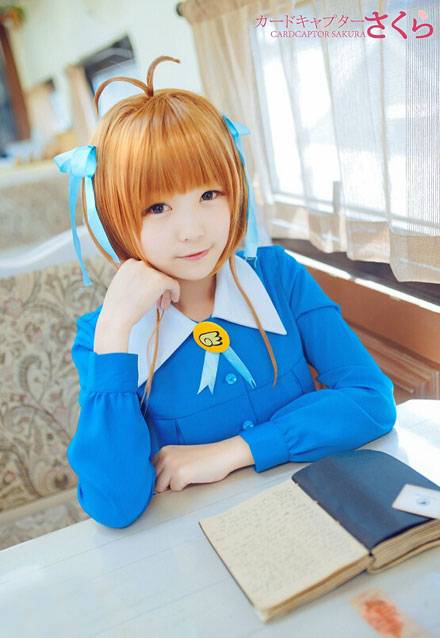 Cosplay福利/白丝萝莉木之本樱可爱cosplay