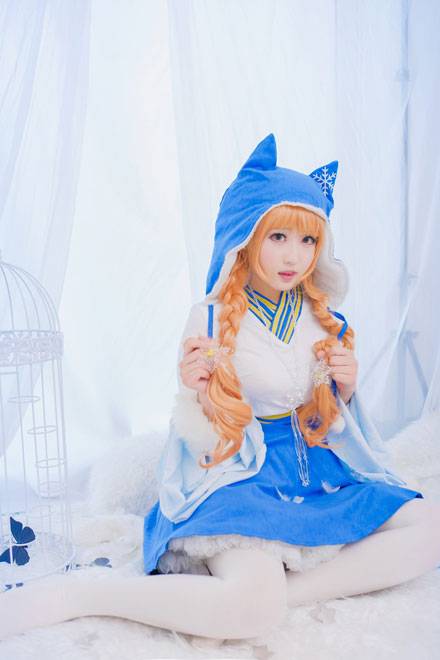 Cosplay福利/白丝萝莉木之本樱可爱cosplay