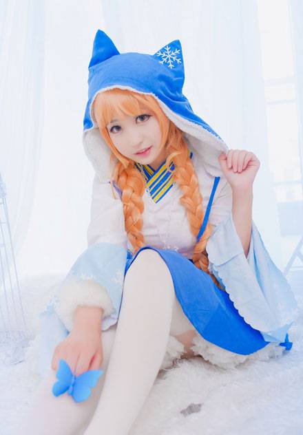Cosplay福利/《VOCALOID》猫村伊吕波COSplay