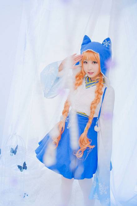 Cosplay福利/《VOCALOID》猫村伊吕波COSplay
