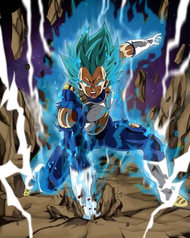 《龙珠Z》《龙珠超》系列动漫的男2号贝吉塔de各种新形态