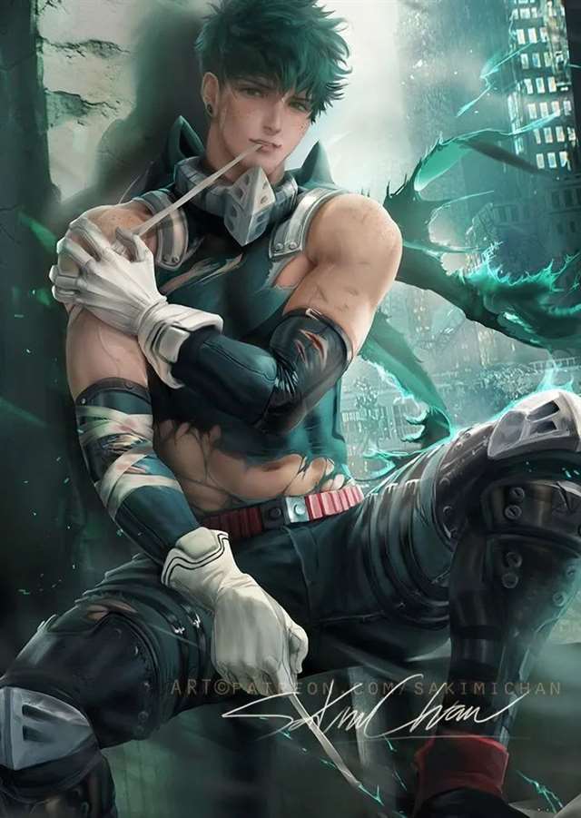 你们对丰满一无所知,画师Sakimichan的插画