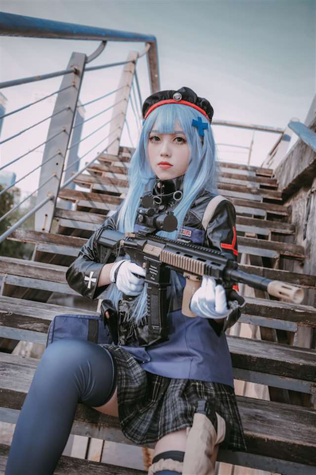  少女前线cosぱこhk416 《少女前线》hk416