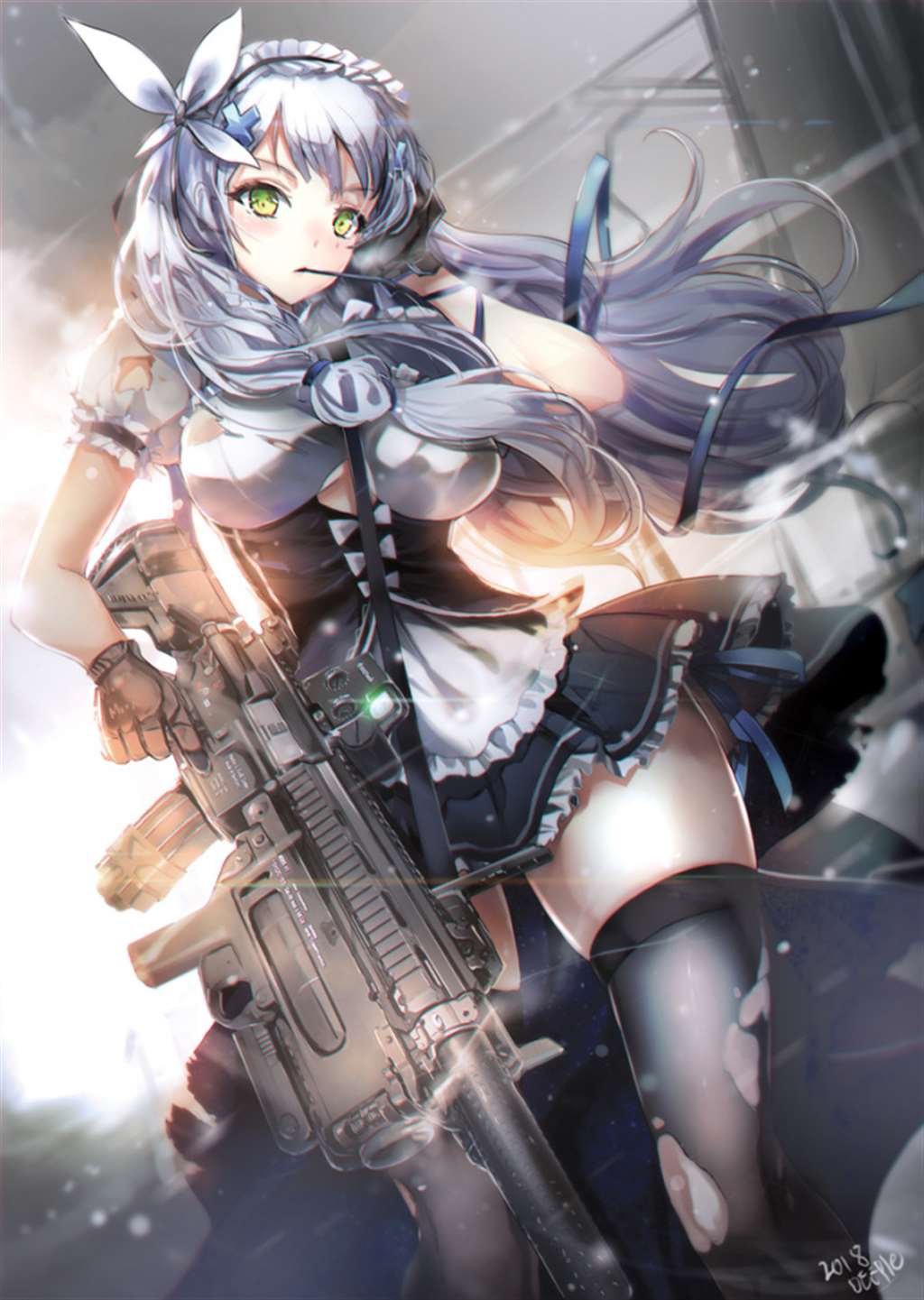 少女前线hk416壁纸图包原画插画素材p站同人图合集