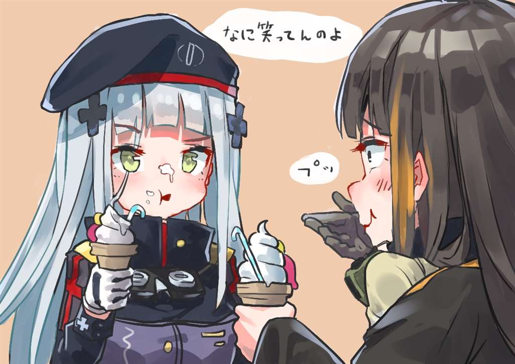 少女前线hk416壁纸图包原画插画素材p站同人图合集