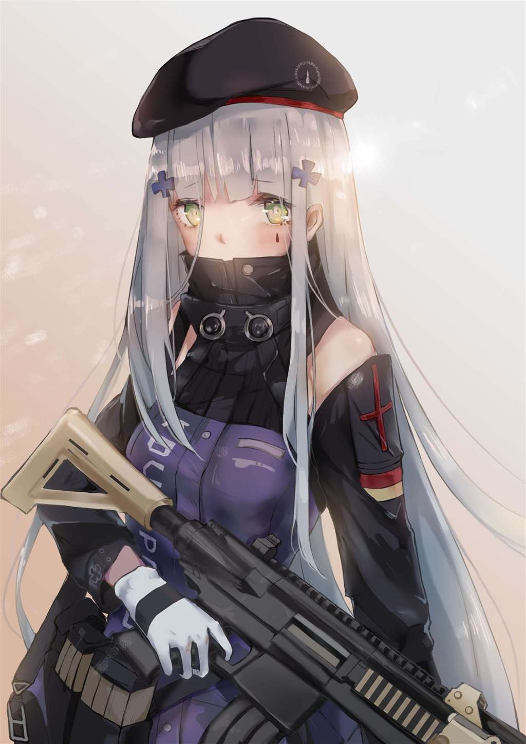 少女前线hk416壁纸图包原画插画素材p站同人图合集