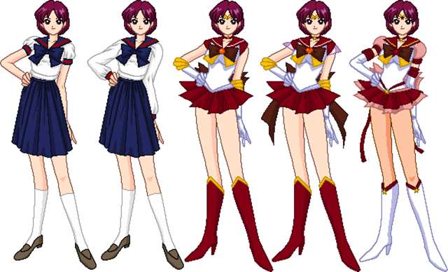 美少女变身!黄金十二圣斗士?