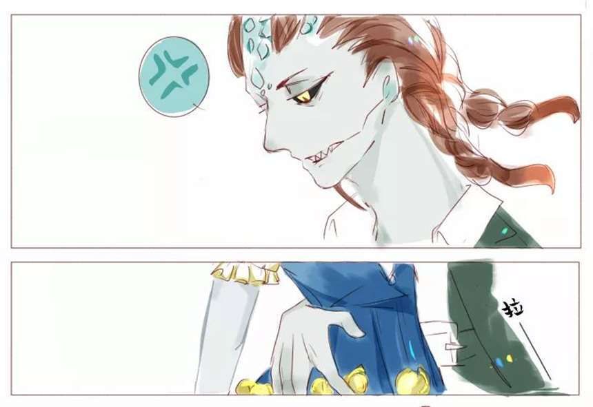 海伦娜小姐姐这样乱摸,让人家很难做啊···