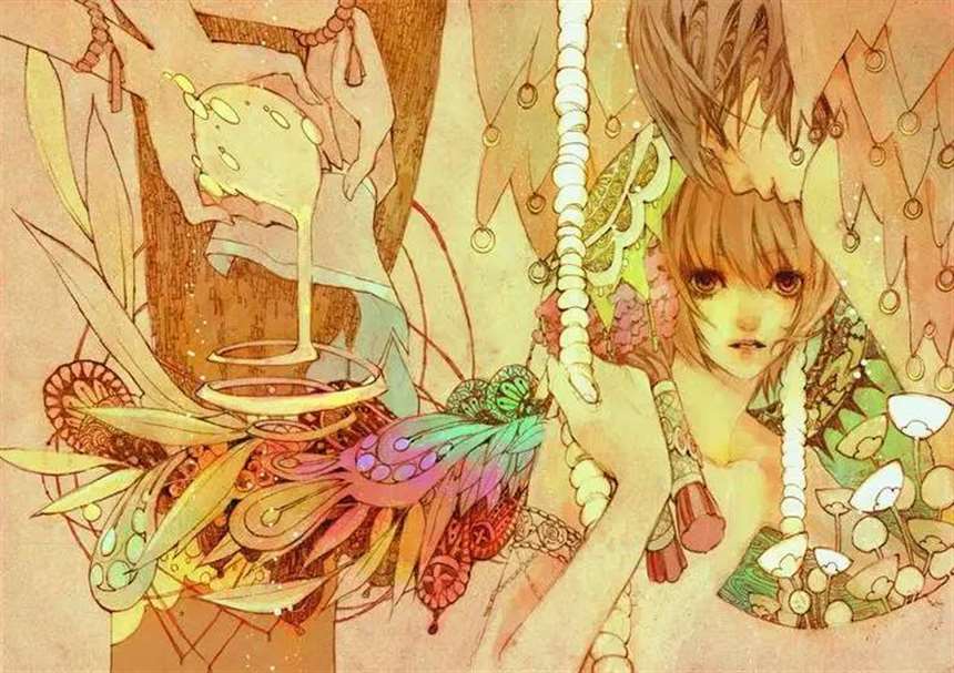 马来西亚插画师 kidchan 唯美画作