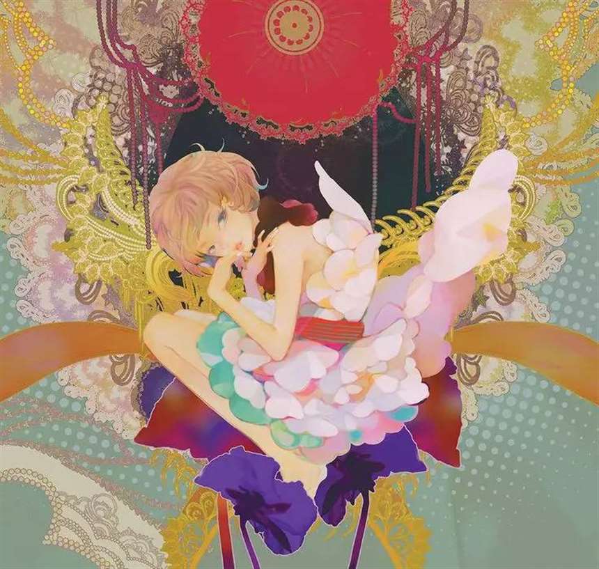 马来西亚插画师 kidchan 唯美画作