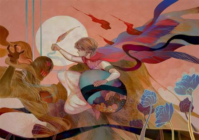 插画|梦幻 色甜 马来西亚插画师 kiDChan 的作品有着梦境般的甜美