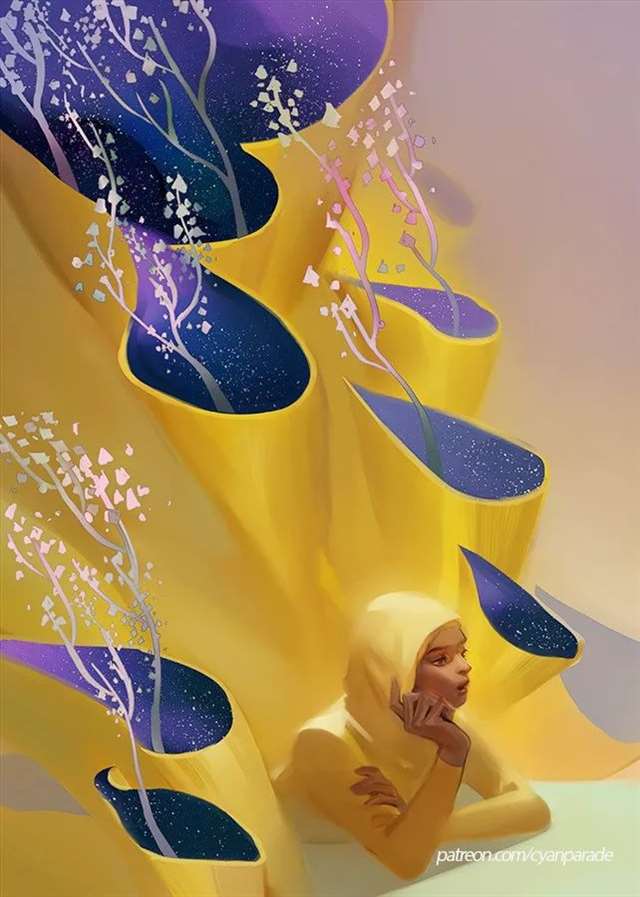 插画|梦幻 色甜 马来西亚插画师 kiDChan 的作品有着梦境般的甜美