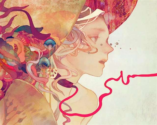插画|梦幻 色甜 马来西亚插画师 kiDChan 的作品有着梦境般的甜美