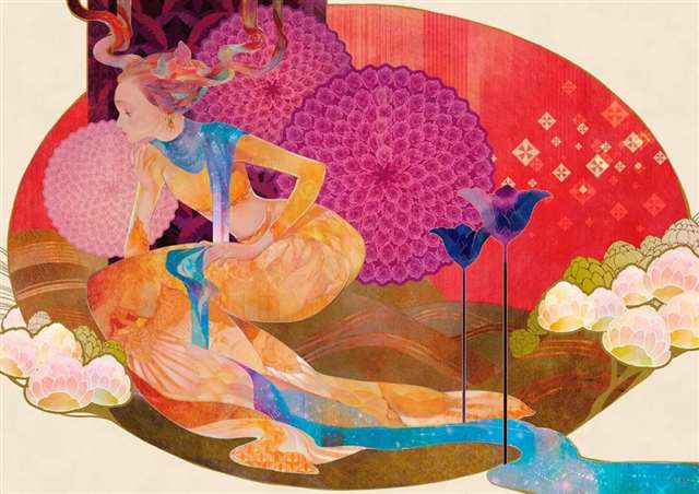 插画|梦幻 色甜 马来西亚插画师 kiDChan 的作品有着梦境般的甜美