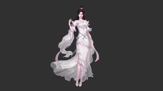 《完美世界》月婵人设图