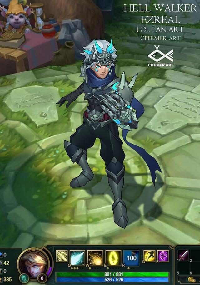 著名英雄联盟原画师「愚子citemer」作品欣赏