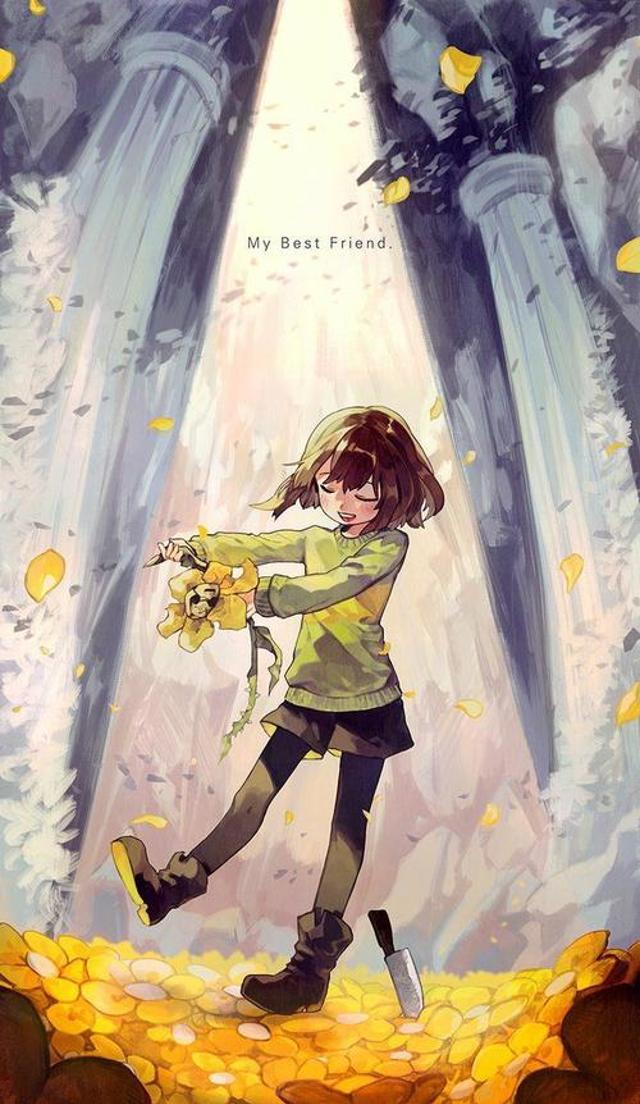 chara x flowey 污腐文本子全彩