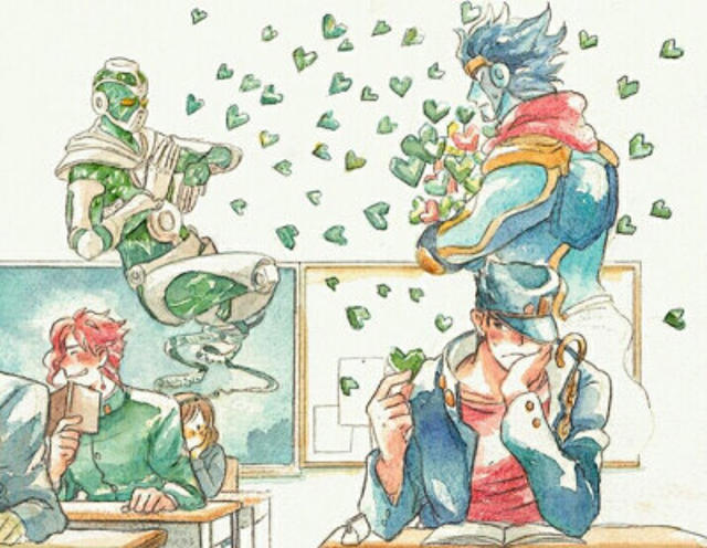 jojo替身x本体腐文本子全彩