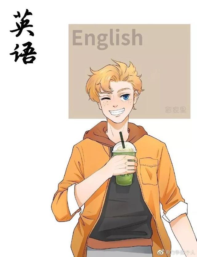 学科拟人图,你最想上哪一科呢?