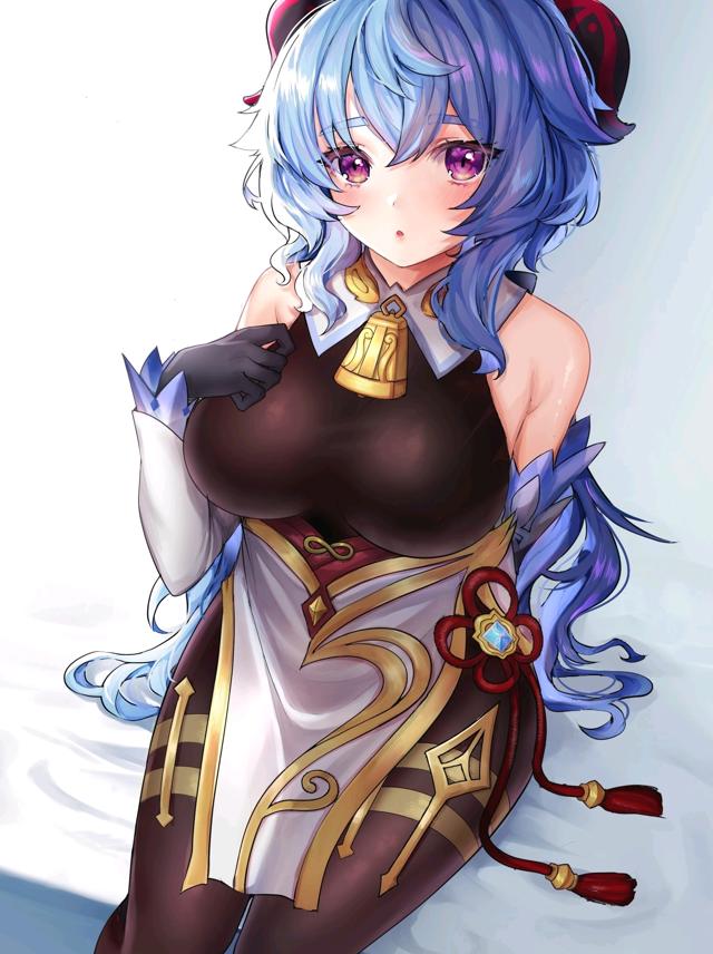 甘雨とぱんぱん92m 原神同人文