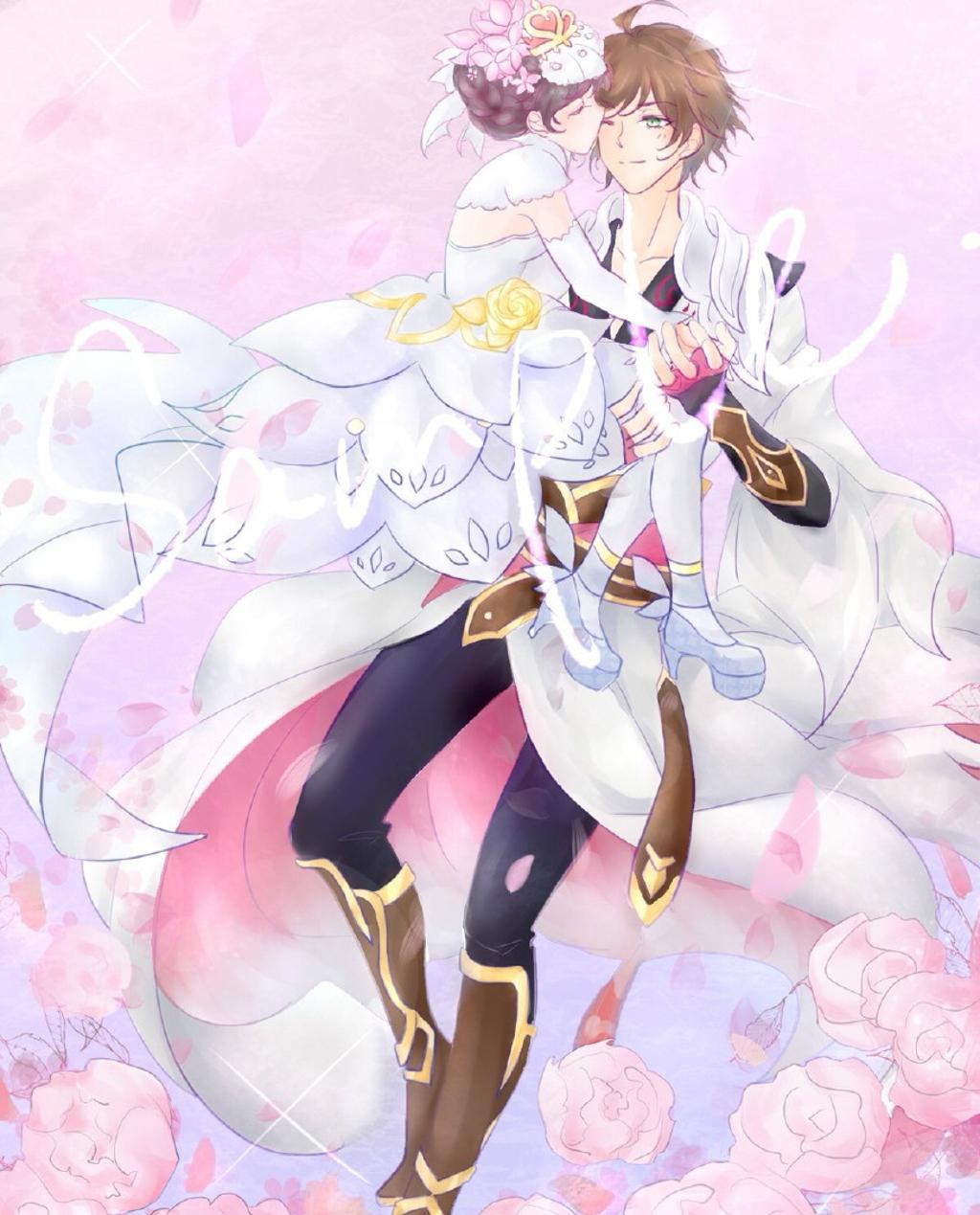 王者荣耀李白ⅹ大小乔流白色液体耽美文腐漫