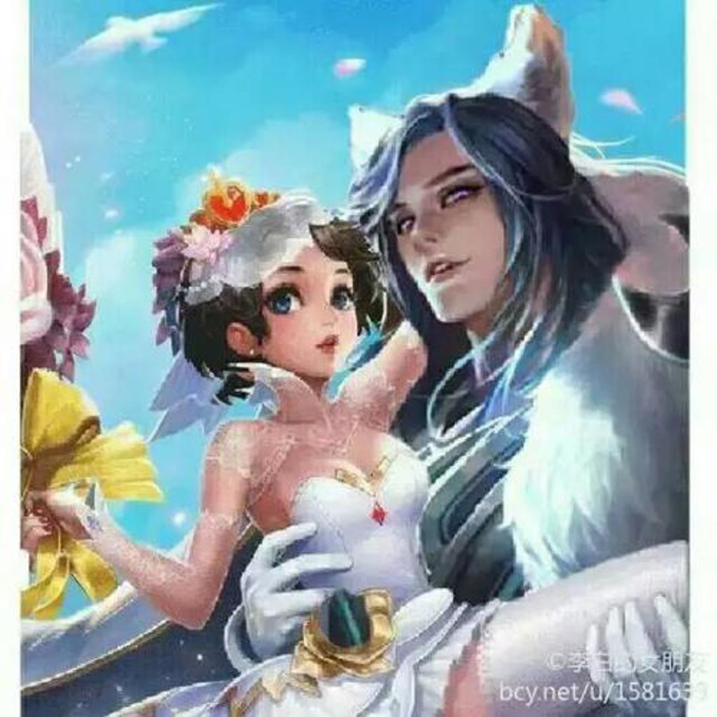 王者荣耀李白ⅹ大小乔流白色液体耽美文腐漫