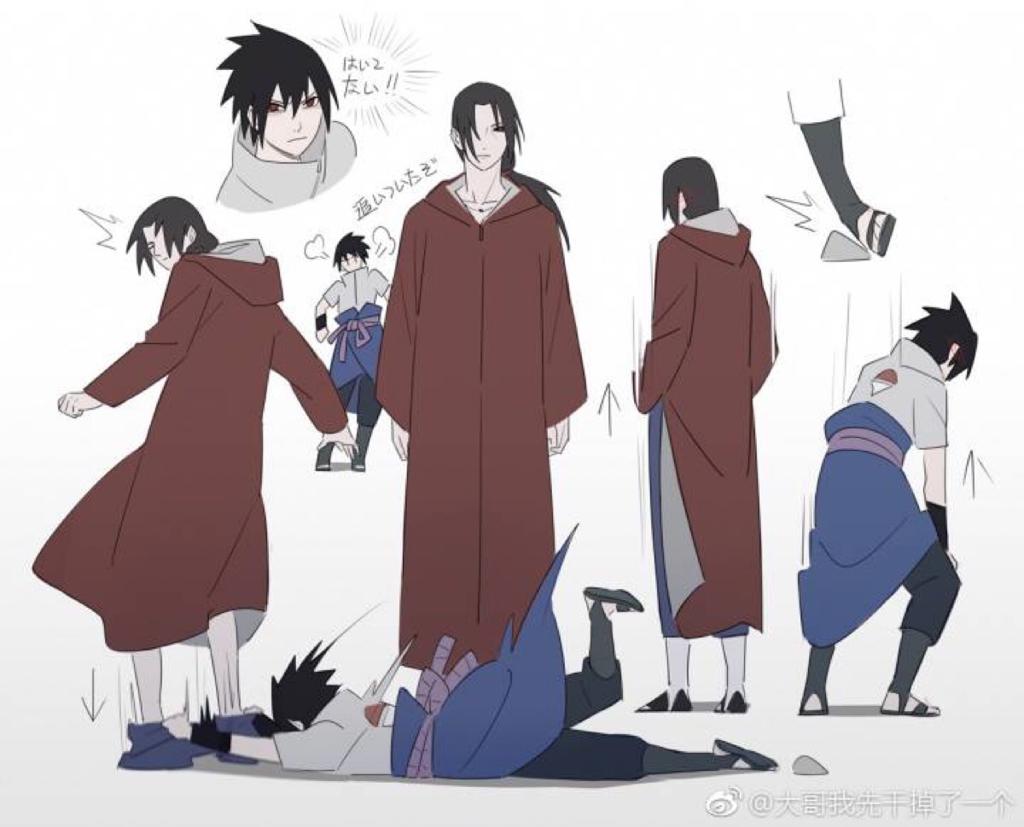 佐助x女版宇智波鼬车文图本子