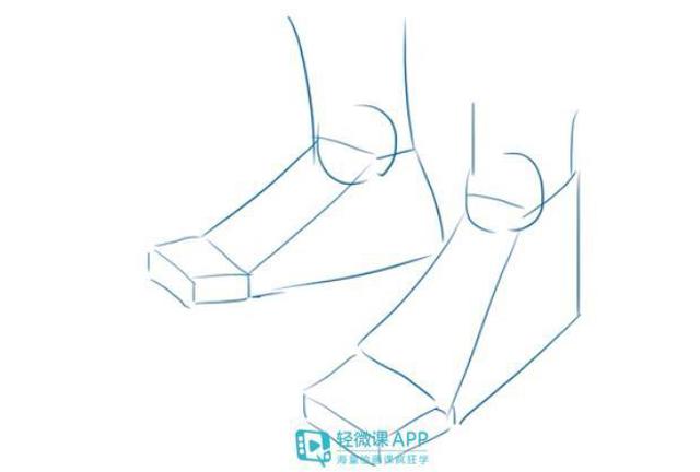 漫画鞋子100种画法