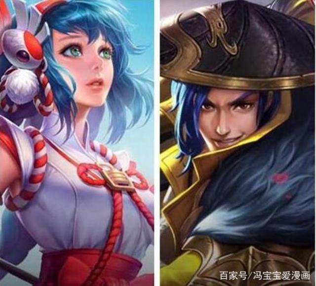 刘备和大乔被困在冰洞短篇漫画