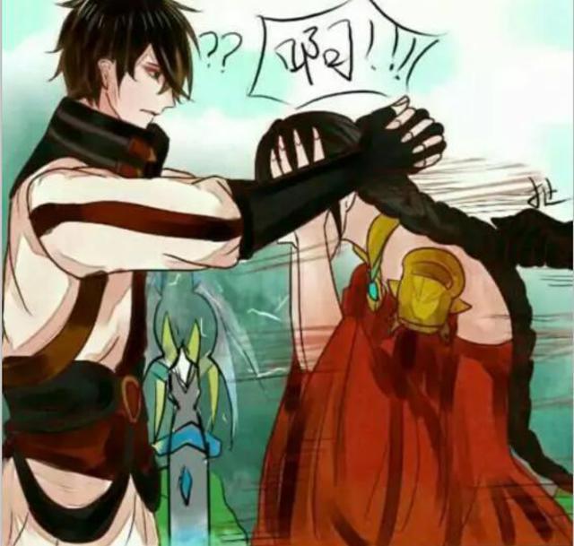 李白撩妹被韩信惩罚短篇漫画