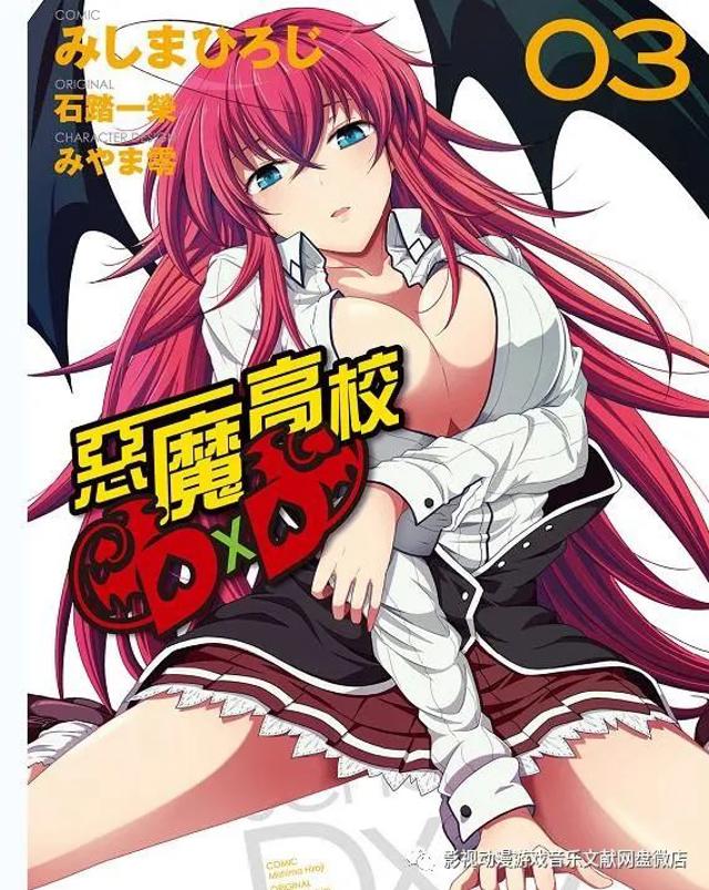 日本漫画【恶魔高校D*D】全11卷 石踏一荣原作,みしまひろじ改编漫画