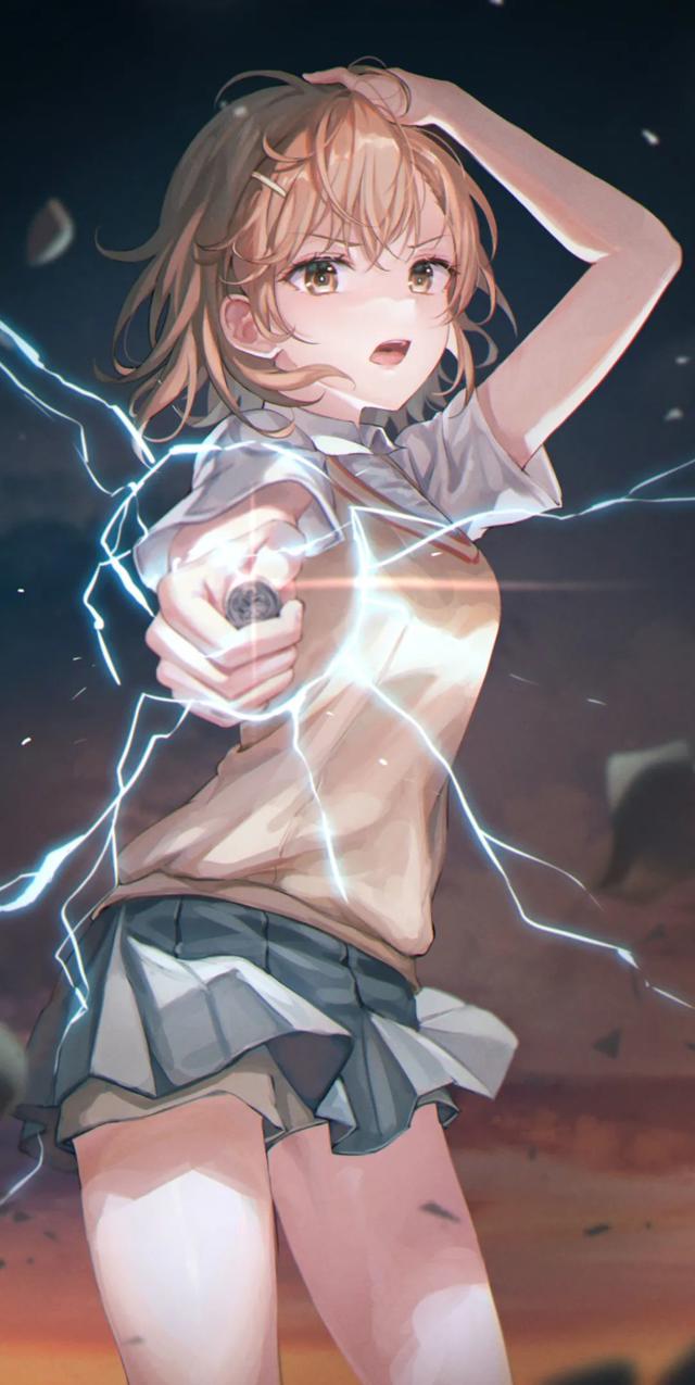 《某科学的超电磁炮》头像壁纸专题:御坂美琴