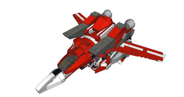 乐高《超时空要塞》MOC作品欣赏