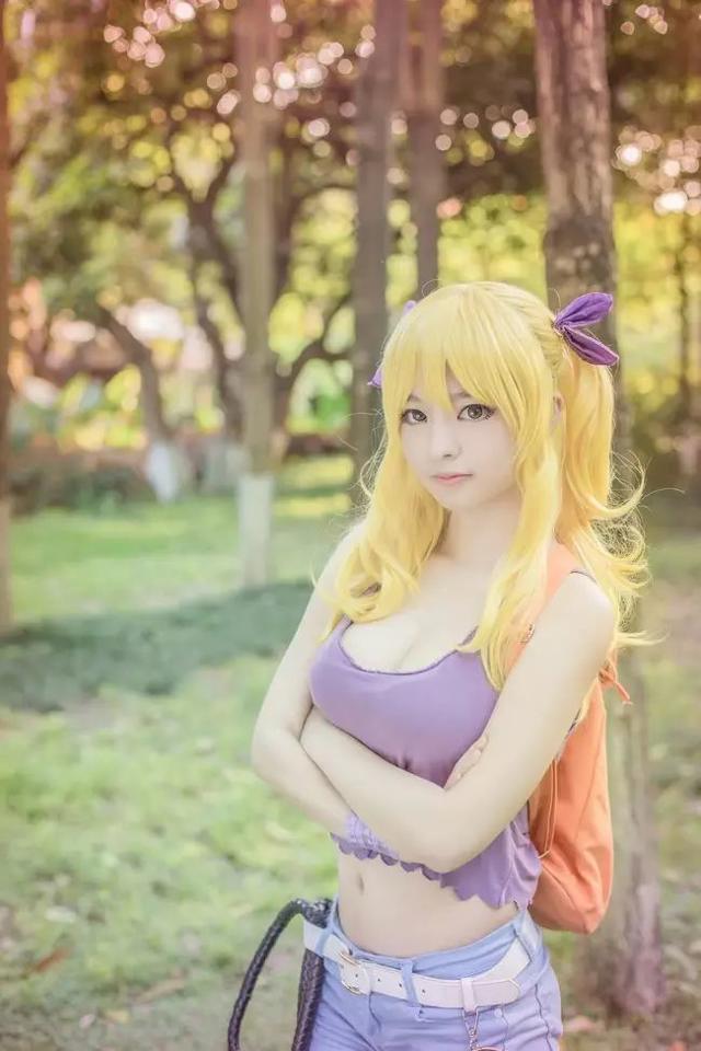 【cos正片】《妖精的尾巴》露西‧哈特菲利亚