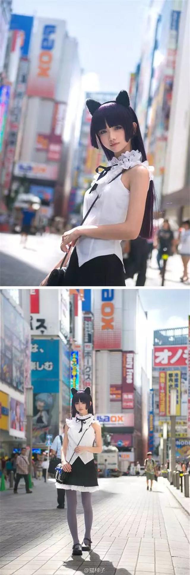 不说再见《我的妹妹哪有这么可爱!》黑猫的COSPLAY欣赏