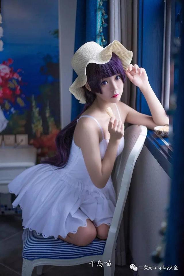 《我的妹妹哪有这么可爱》五更琉璃,黑猫白裙可爱美少女