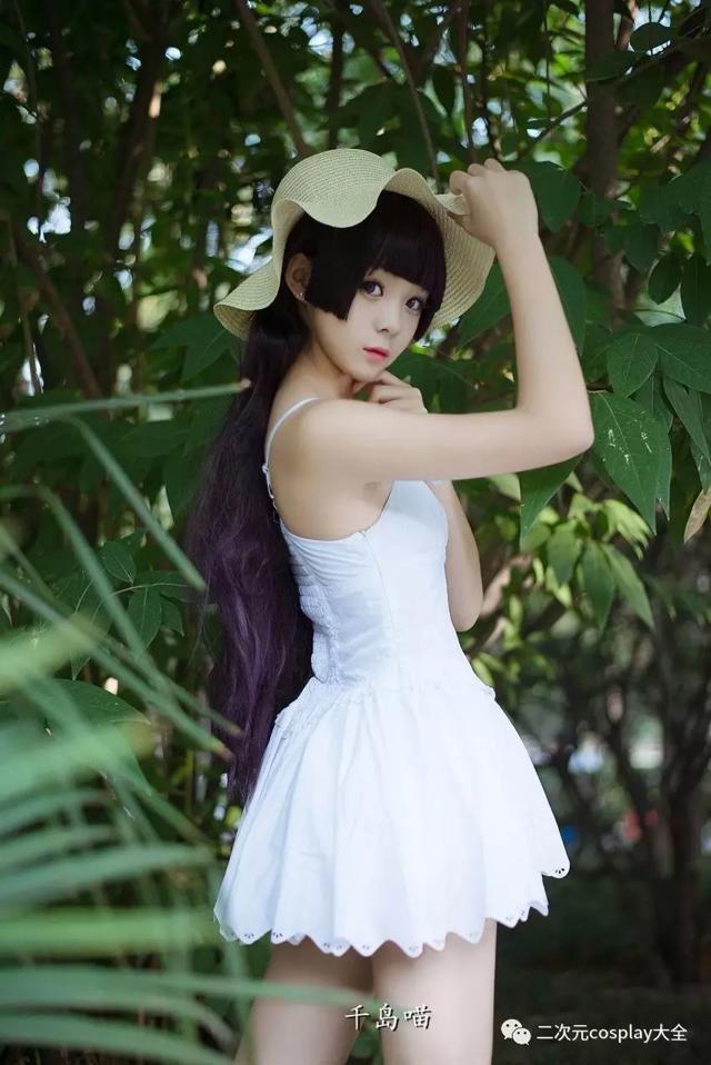 《我的妹妹哪有这么可爱》五更琉璃,黑猫白裙可爱美少女