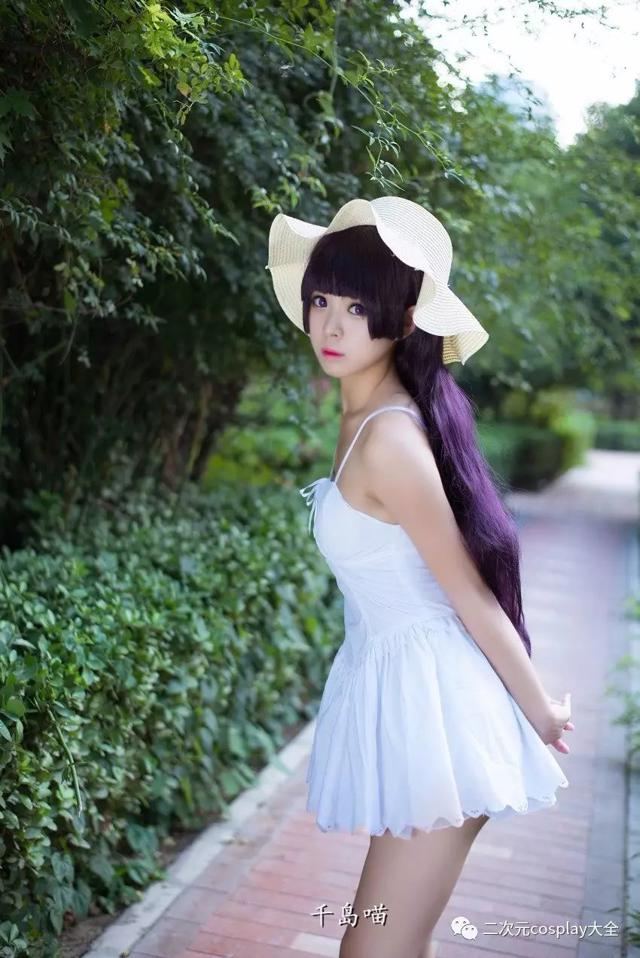 《我的妹妹哪有这么可爱》五更琉璃,黑猫白裙可爱美少女