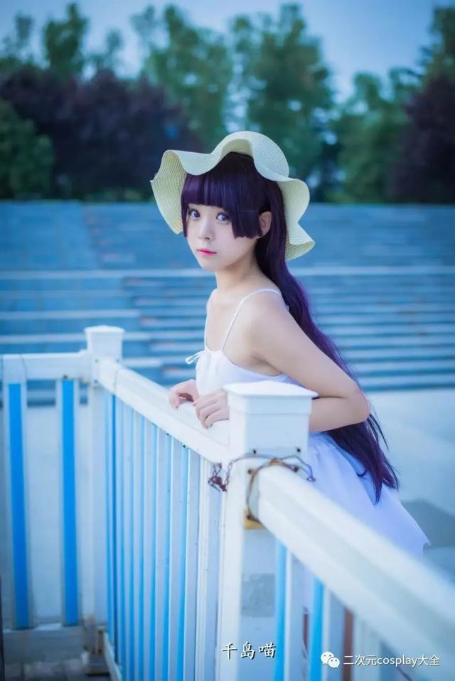 《我的妹妹哪有这么可爱》五更琉璃,黑猫白裙可爱美少女