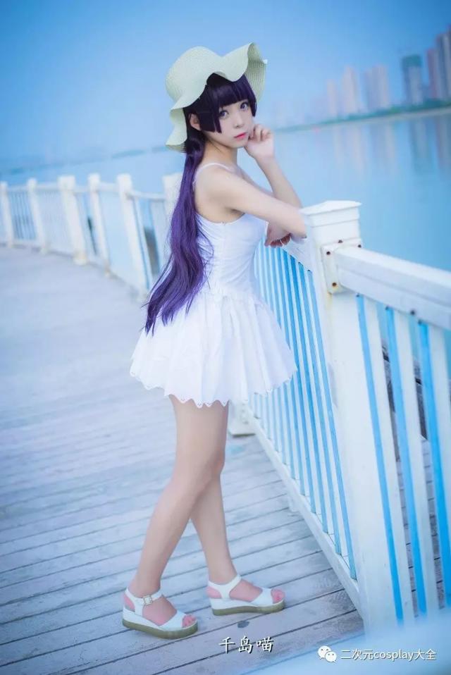 《我的妹妹哪有这么可爱》五更琉璃,黑猫白裙可爱美少女