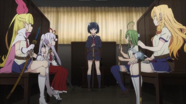 今天继续来安利一部校园后宫番——《武装少女》