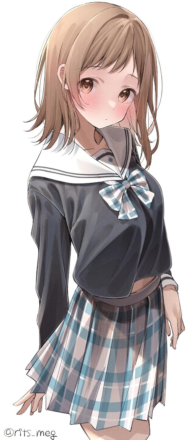 治愈系的温柔女孩!《偶像大师 闪耀色彩》樱木真乃【P站美图】