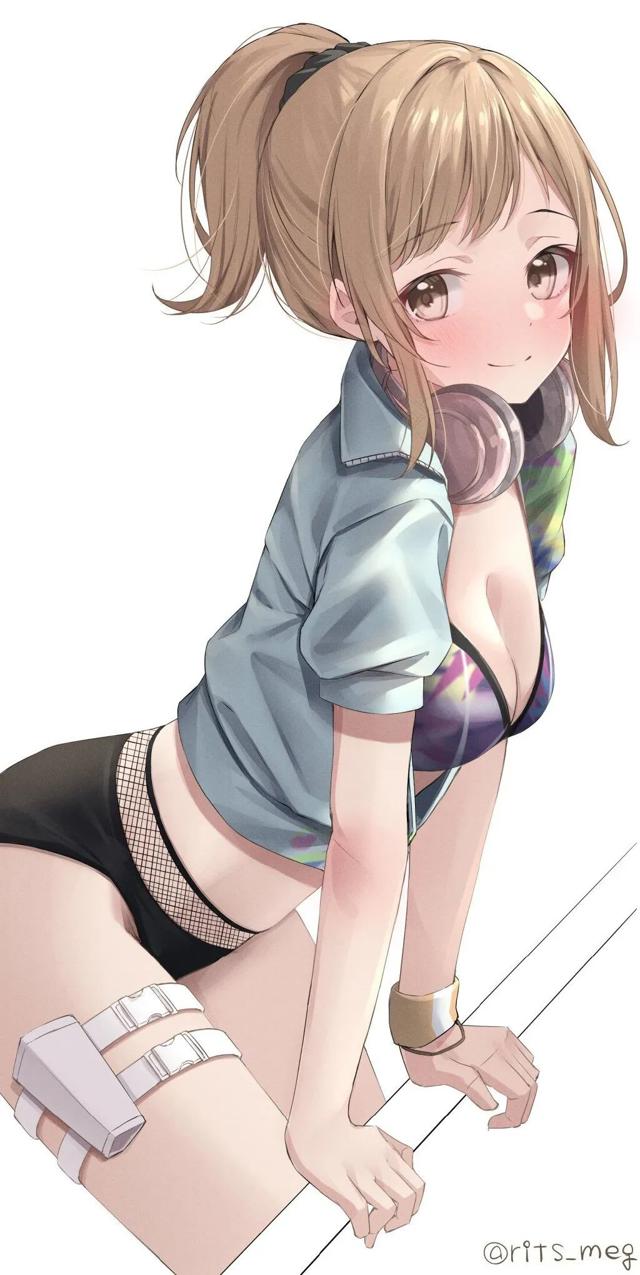 治愈系的温柔女孩!《偶像大师 闪耀色彩》樱木真乃【P站美图】