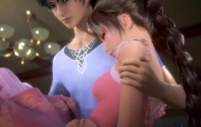 唐三醒来发现小舞躺在身边