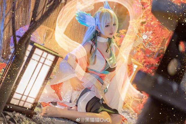 Cos—阴阳师 紧那罗,无尽长夜  奏律成光...