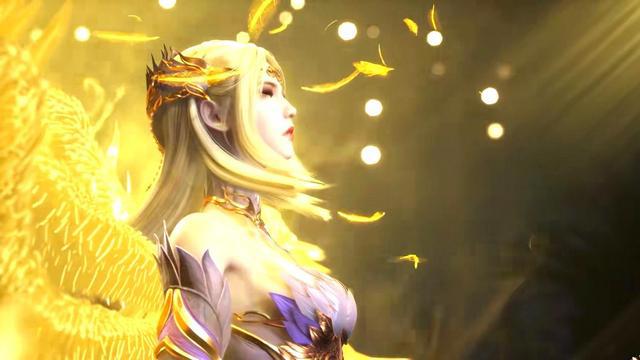 天使九考喷出金色液体