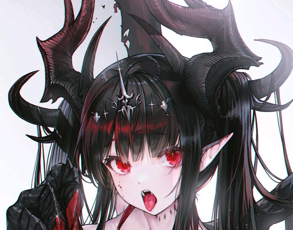 明日方舟当博士变成了白发车文图本子