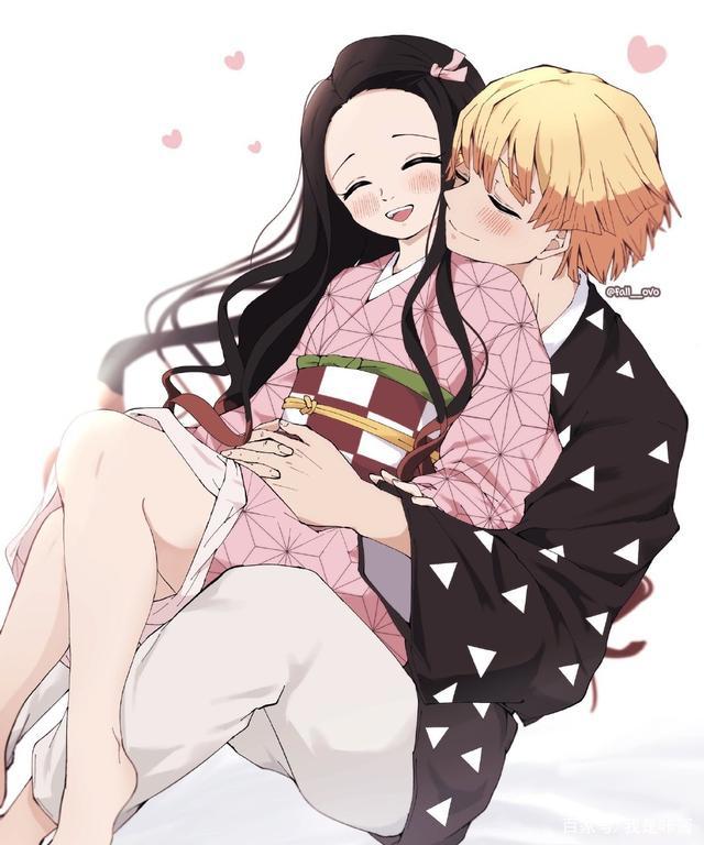 祢豆子x善逸的一晚短篇漫画